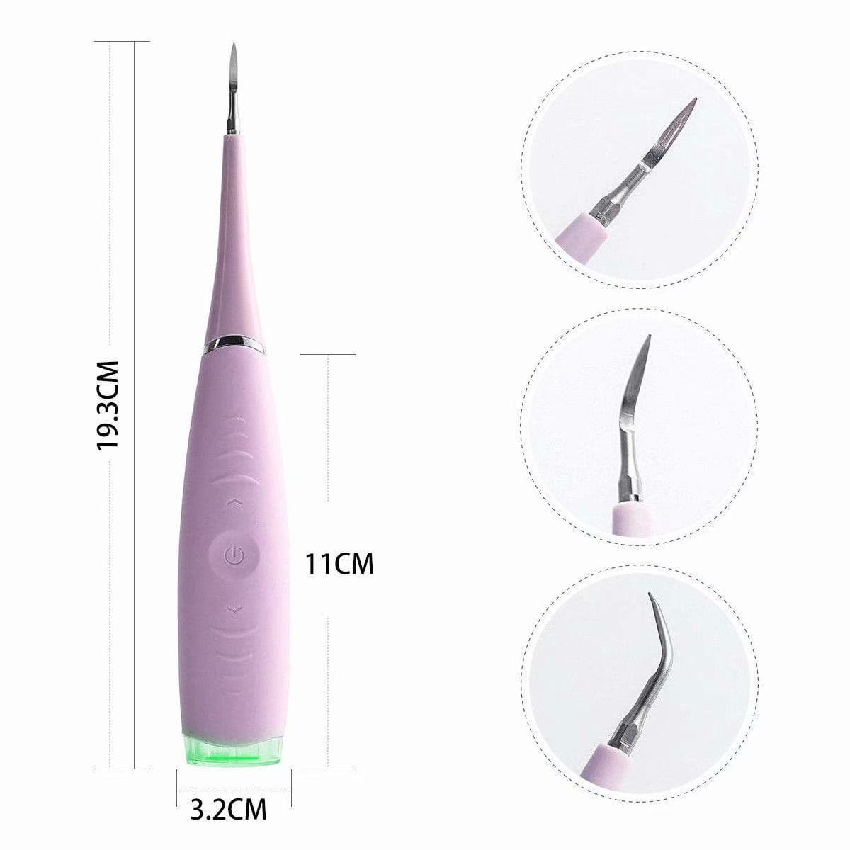 Electric Dental Calculus Remover Tooth Cleaner Dental Ultrasonic Scaler Plaque Remover Electric Teeth Stain Remover Dental Care Tool Multi-Function Home Upgrade Toothbrush - Walmart.ca