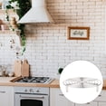 thumbnail image 3 of Soporte para vaporera creativo antiescaldaduras para el hogar (24 cm, plateado), 3 of 8