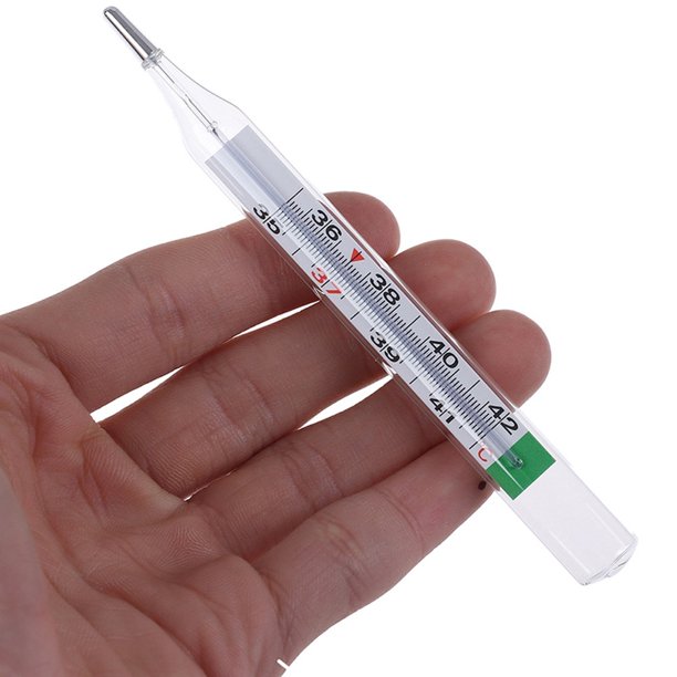 Family Universal Glass Thermometer Safe Mercury Free Home Essential First Aid Body Temperature Measurement Walmart Com Walmart Com