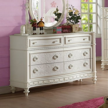 ACME Dorothy Dresser, Ivory Finish