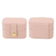 thumbnail image 5 of Joyero Organizador, Joyero De Viaje, Pequeño Estuche De Almacenamiento De Joyas De Cuero De PU, Pequeño Organizador, Mini Estuche De Almacenamiento De Joyas Para Pulseras,, 5 of 7