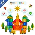 thumbnail image 6 of Tytan Tiles Magnetic Toy Tiles, 100 Pieces, STEM Certified | Ages Children to Adult 3+, 6 of 11
