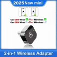thumbnail image 3 of (-)Nouvel Adaptateur Sans Fil CarPlay/Android Auto pour Android iPhone Voiture Connectivité Boîte Filaire vers Sans Fil Intelligent AI Box USB Dongle Plug And Play Unive, 3 of 5