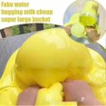 thumbnail image 4 of Cujmh 1 Bucket Of Slime, Fake Water Stress Relief Toy For Kids, Non-sticky Stretchable, 4 of 5