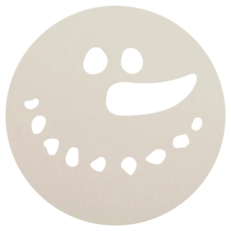 Snowman Face Pattern