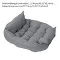 thumbnail image 4 of STARTIST Dog Bed Foldable Cat House Pet Cushion Pet Sleeping Bed for Small Large Dogs Gray, 4 of 6