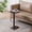 Espresso, variant on MH London C Table, Solid Mango Wood C-Shape End Table, Slide Under Sofa Side Table, 18 x 13.5 x 25 in, Espresso