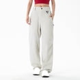 thumbnail image 2 of IFNWSV Womens Work Pants High Waisted Solid Waterproof Windproof Outdoor Cargo Long Trousers with Pockets White 2XL, 2 of 7