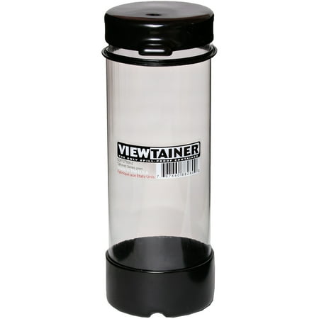 UPC: 0787660884804 | Viewtainer Tethered Cap Storage Container 2.75 X 8 – Black