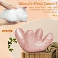 thumbnail image 3 of Aorsher Anti-Wrinkle Face Pillow for Side Sleepers & Back Sleepers, Massage Beauty Pillow for Wrinkles, Anti-Aging, Face Down Sleeping, Ergonomic, White, 3 of 10