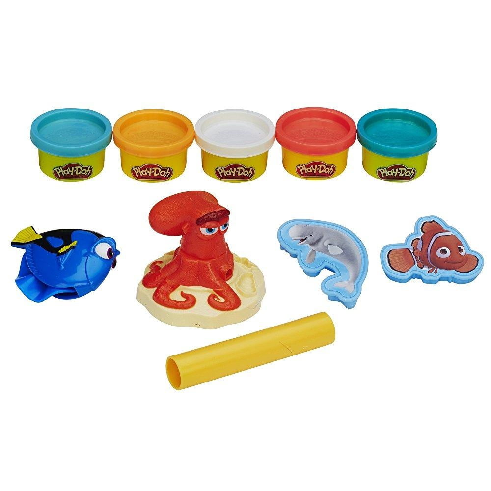 Shape and Play Doh Set 16 pieces! 
