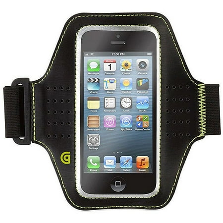 Griffin Armband - Griffin Trainer Armband for Apple iPhone 5SE/5s/5/5C, Black