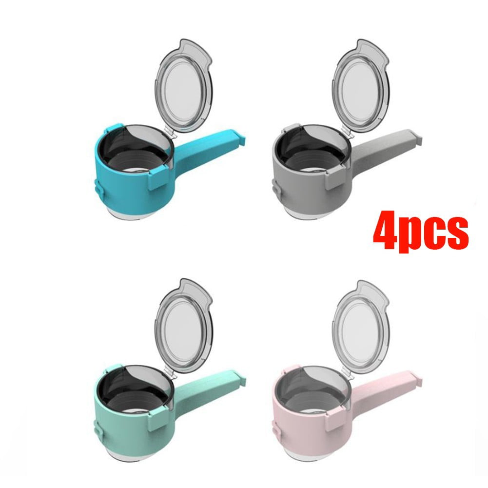 4PCS Food Snack Storage Seal Sealing pour Bag Clips Sealer Food Clip Clamp Tools