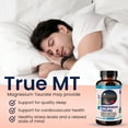 TrueMed Magnesium Taurate 1500 mg, Cardiovascular Support, Anxiety Relief & Sleep Quality, 90
