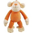 thumbnail image 1 of Simply Fido-Brooklyn Design Oscar Monkey Plush Squeaker Toy- Orange 10 Inch 23101, 1 of 1
