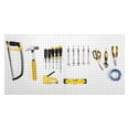 thumbnail image 4 of Seville Classics UltraHD® 2-Piece Pegboard Set w/ 23 Piece Hook Assortment, 24" W x 24" D, White, 4 of 5