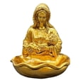 SWETRACE Golden Resin Holy Water Font Decorative Catholic Holder for ...