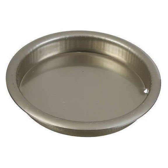 National Hardware N335-703 Door Cup Pull Steel Satin Nickel