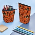 thumbnail image 4 of Kdxio Telescopic Pencil Bag Pen Holder Stationery Case,Stand-up Retractable Transformer Bag Organizer for Christmas Holiday(Halloween3), 4 of 6