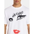 thumbnail image 4 of Lady Gaga Men's & Big Men's Oversized Graphic Tee, Sizes XS-3XL, 4 of 5