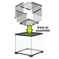 thumbnail image 3 of REPTIZOO Knock-Down Mini Glass Reptile Habitat, 360 Rotation Visually Reptile Terrarium 20”×12”×10”(10 gallon)，Easy Assembly, 3 of 6