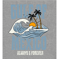 thumbnail image 2 of Gulf of Mexico Always & Forever Youth Heather Gray Crew Neck Short Sleeve Tee-XS, 2 of 2