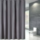thumbnail image 1 of Cortina de ducha, cortinas opacas, tela gris, color liso, gruesa y poliéster, para baño, divisores y puertas., 1 of 2