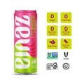 thumbnail image 4 of 3 Pack | Zevia Zero Calorie Energy Drink, Strawberry Kiwi, 12 Ounce Can & 3x 9oz Disposable Plastic Cups, 4 of 5