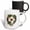 Multicolor, variant on 3drose, Arkansan State Honey Bee and Grape Vine Vector Design, 11oz Mug