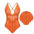 thumbnail image 2 of Mono sexy Mono de cosplay suave Mono de tela con pantalla de encaje para mujeres adultas, Champagne, S Guardurnaity XX000036-08, 2 of 7