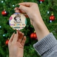 thumbnail image 4 of Welcome to Exotic Shorthair Classroom Teacher Dog Mom Ceramic Round Ornament Cat Lover Kitten Owner Gifts Home Tree Decor - 02015, 4 of 5