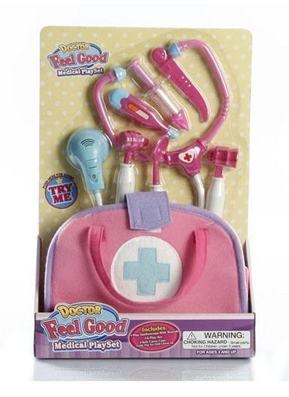 Learn To Play Doctor Doctor Pretend Play For Girls Exclusive Medical Kit Pink 