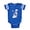 Royal Blue, variant on - Peppa Pig Tutu Cute - Cute Infant Baby Football Bodysuit