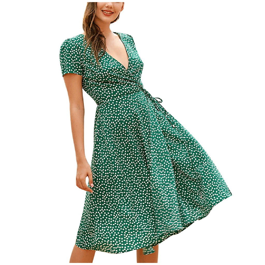 mid calf sun dresses