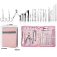 thumbnail image 4 of Juego de manicura Zulema 18Pcs Estuche de almacenamiento Rosa, 4 of 8