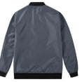 thumbnail image 2 of Men's Lightweight Bomber Jacket Causal Fashion Flight Windbreaker Jacket Dust Grey Size 2XL, 2 of 7