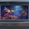 thumbnail image 7 of Enchanted Glowing Dragonfly Funny Personalized License Plate Rust-proof Stainless Steel Metal License Plate Suitable For Men And Women 12.2" x 6.2", 7 of 7