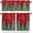 Red Green, variant on Christmas Trees Kitchen Curtains and Valances Set, Rod Pocket Curtains Tier Farmhouse Window Curtains 36 Inch Length, Snowflake Red Black Buffalo Plaid Xmas 3 Piece Kitchen Curtains Set