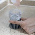 thumbnail image 2 of Brosse Paume Givrée Distributrice de Savon avec Plateau d'Égouttement, 2 of 5