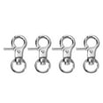 thumbnail image 2 of veasfak 4pcs zinc alloy lobster claw clasp Swivel Clips Snap Hooks, 2 of 8