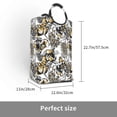 thumbnail image 3 of Vsdgher Tulips Flowers Print Square Laundry Bag Large Collapsible Dirty Clothes Bags With Handles Waterproof Essentials Storage For College Dorm, Family, 3 of 6