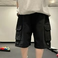 thumbnail image 5 of Fengying Toddler Boys Pull on Cargo Shorts Full Elastic Waist Casual Shorts with Multi Pockets, 5 of 5