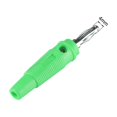 thumbnail image 3 of Conectores de cable de tornillo de altavoz de banana de 4mm Uxcell, conectores jack verdes de 10A, 5 paquetes, 3 of 5