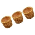 thumbnail image 1 of kurtrusly 3Pcs Dollhouse Rattan Basket 1/12 Accs Mini DIY for Toy Dollhouse Kitchen, 1 of 9
