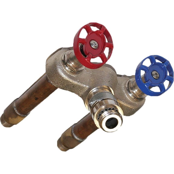 Arrowhead Brass Hot/Cold Hydrant - Anti-Siphon Valve - 1/2 In. Copper SWT x 1/2 In. MIP
