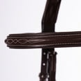 thumbnail image 2 of Equinavia Valkyrie Fancy Stitched Padded Cavesson Hunter Bridle with Reins, 2 of 12