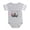 Heather Gray, variant on CafePress - 3 FIN Cat Bath - Cute Infant Baby Football Bodysuit