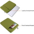 thumbnail image 4 of MOSISO Laptop Case 13.3 inch, 13-13.3 inch Laptop Sleeve Compatible with MacBook Air/Pro 13 / Pro 14, HP Dell ASUS Lenovo Notebook, Polyester Vertical Computer Sleeve Bag with Pocket, 4 of 6