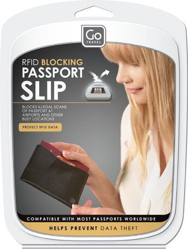 GO TRAVEL RFID BLOCKING PASSPORT SLIP Ref 307 