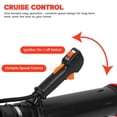 thumbnail image 6 of Floseru Backpack Leaf Blower 75.6CC 4 Cycle Backpack Gas Powered Leaf Blower with Fuel Tank, Grass Lawn Blower Air Cooling Gasoline Blower for Sand, Gravel, Snow, Yard, Leafs, 6 of 9